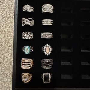 Paparazzi Silver and Gold Ring Collection